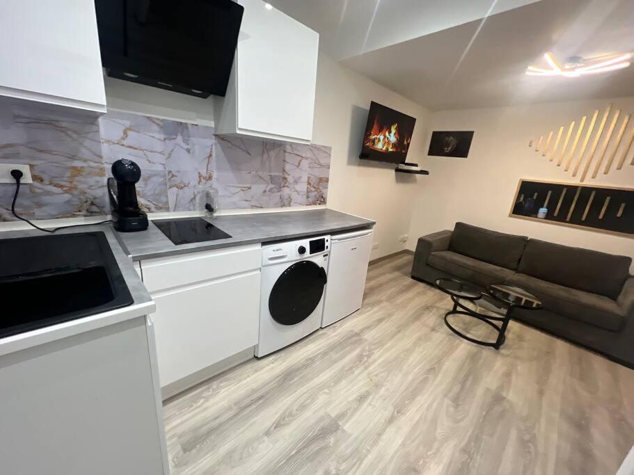 Maison Appartement Triplex Avec Jacuzzi Et Sauna Сент-Этьен Экстерьер фото