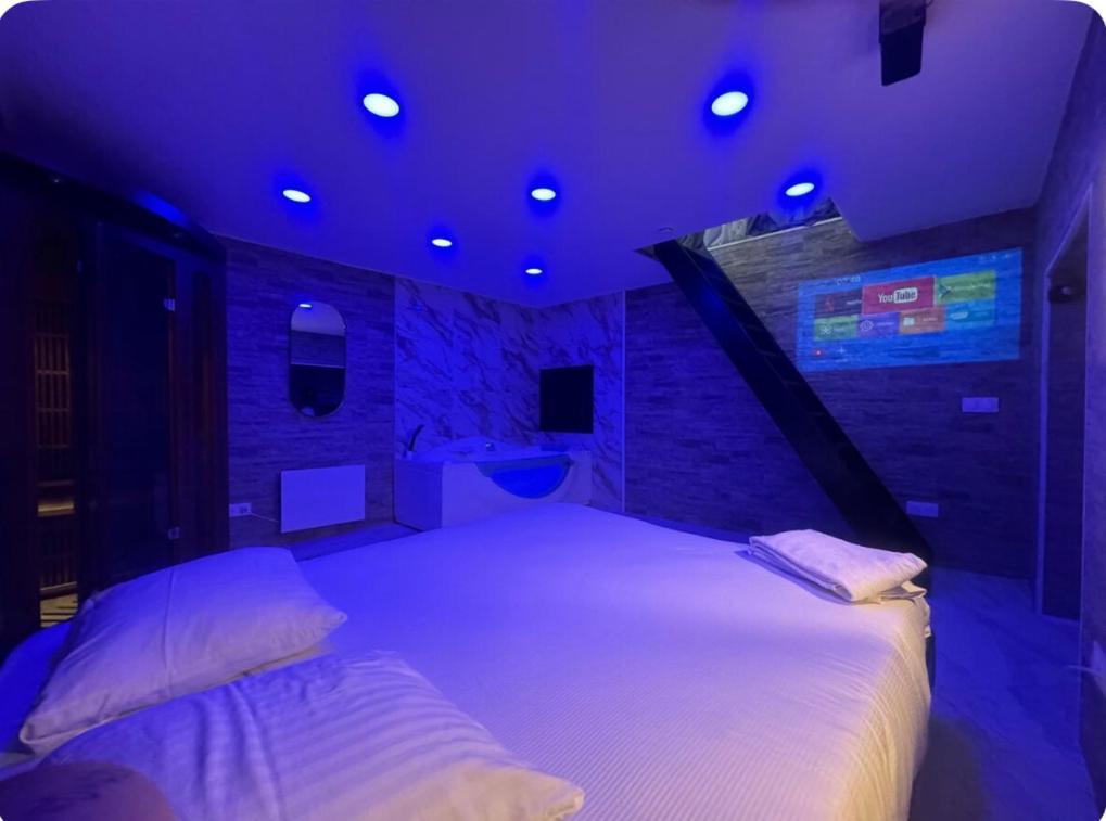 Maison Appartement Triplex Avec Jacuzzi Et Sauna Сент-Этьен Экстерьер фото
